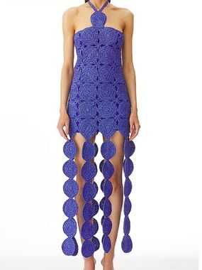 Simon Miller beep beep dress in amethyst